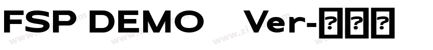 FSP DEMO   Ver字体转换